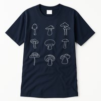 Mushroom Mycology Mushroom Whisperer Fungi Foraging Tall T-Shirt