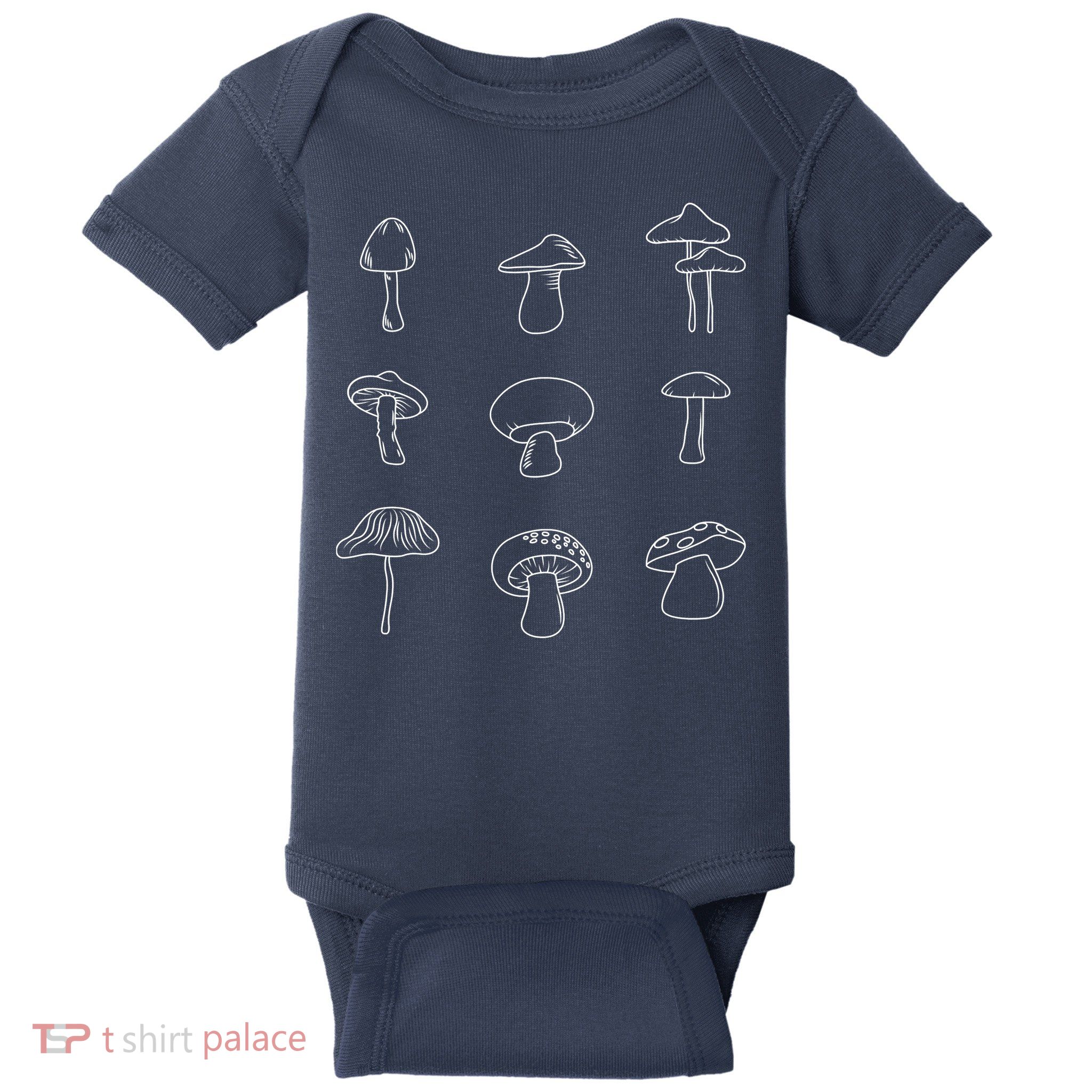 Mushroom Mycology Mushroom Whisperer Fungi Foraging Baby Bodysuit