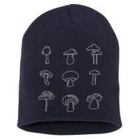 Mushroom Mycology Mushroom Whisperer Fungi Foraging Short Acrylic Beanie