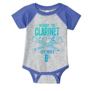 Music Musician Musical Instrut Gift Clarinet Cute Gift Infant Baby Jersey Bodysuit