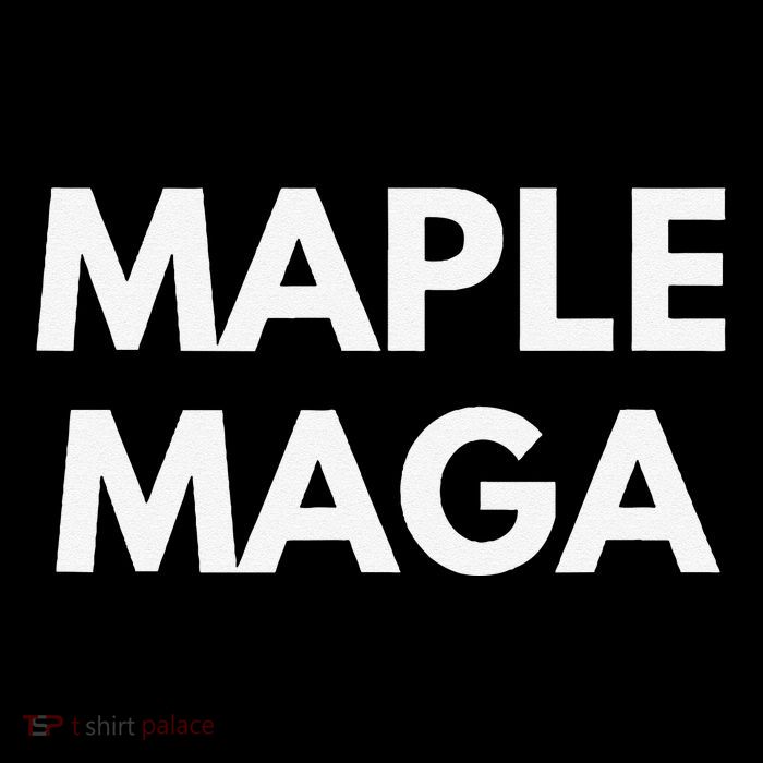 Maple Maga Mcga Make Canada Great Again Sustainable Bucket Hat