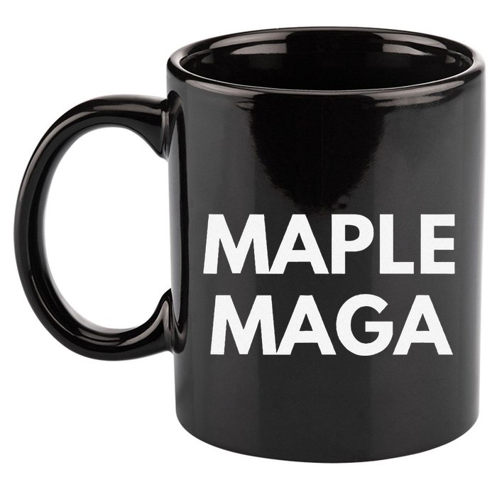Maple Maga Mcga Make Canada Great Again 11oz C Handle Ceramic Mug