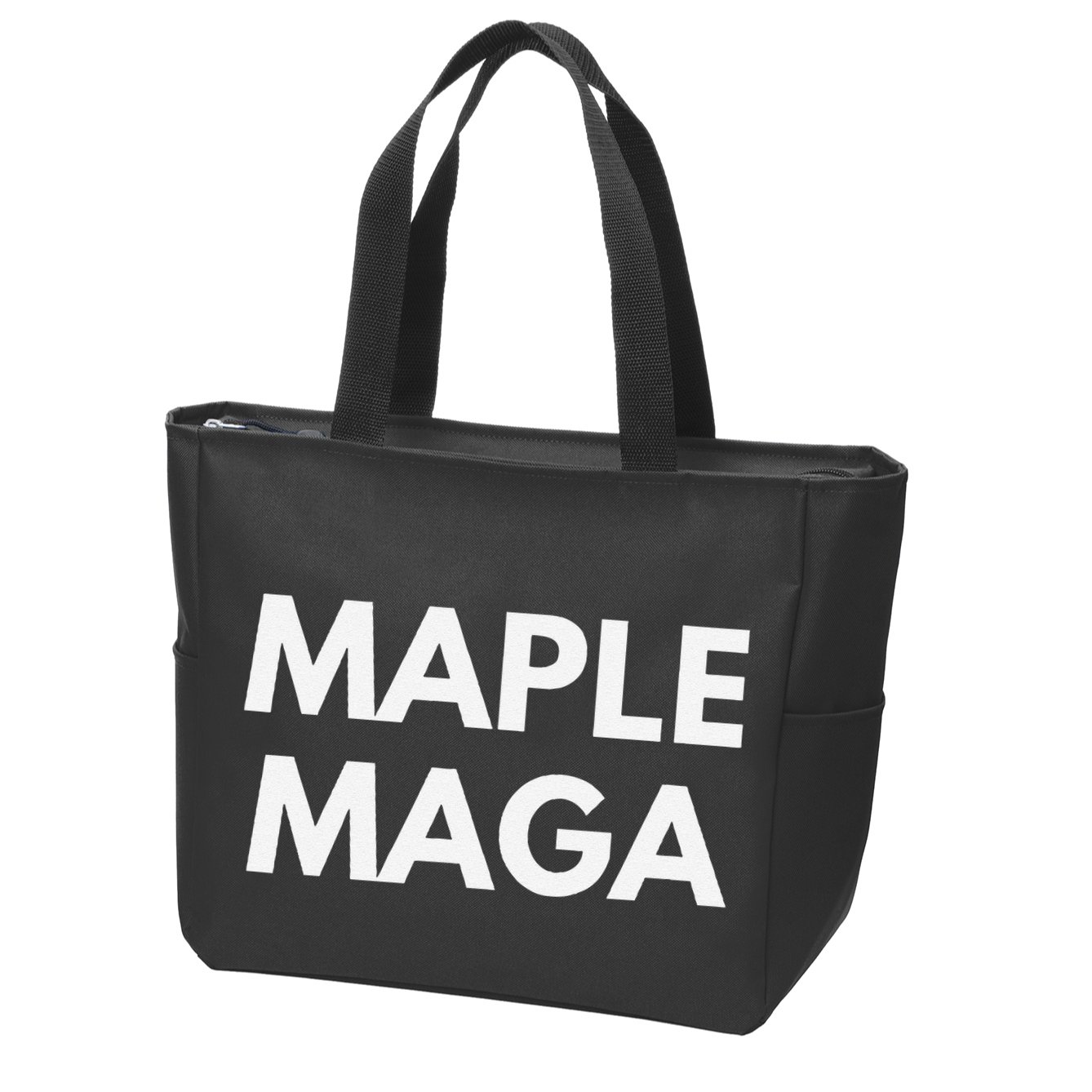 Maple Maga Mcga Make Canada Great Again Zip Tote Bag