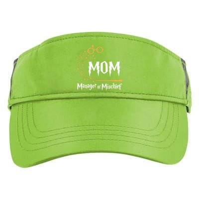 Magical Mom Manager Of Mischief Mother's Day Adult Drive Performance Visor