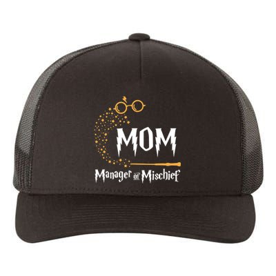 Magical Mom Manager Of Mischief Mother's Day Yupoong Adult 5-Panel Trucker Hat