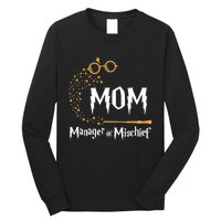 Magical Mom Manager Of Mischief Mother's Day Long Sleeve Shirt