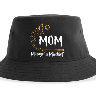 Magical Mom Manager Of Mischief Mother's Day Sustainable Bucket Hat