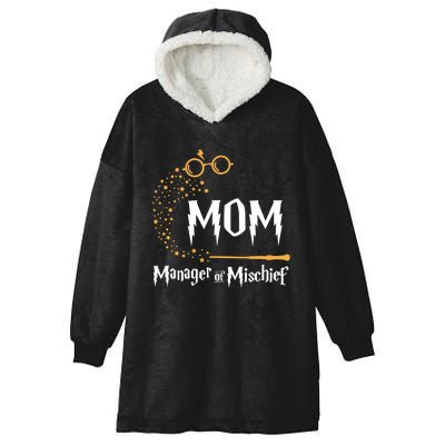 Magical Mom Manager Of Mischief Mother's Day Hooded Wearable Blanket