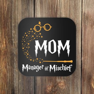 Magical Mom Manager Of Mischief Mother's Day Coaster