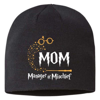 Magical Mom Manager Of Mischief Mother's Day Sustainable Beanie