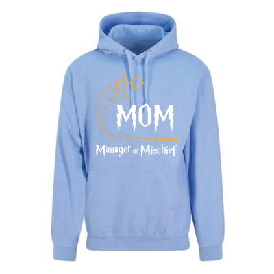 Magical Mom Manager Of Mischief Mother's Day Unisex Surf Hoodie