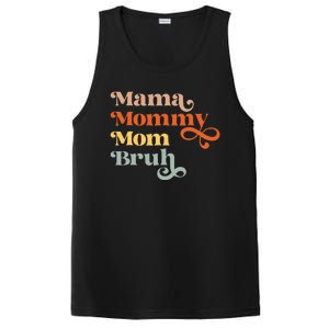 Mama Mommy Mom Bruh Retro PosiCharge Competitor Tank