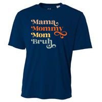 Mama Mommy Mom Bruh Retro Cooling Performance Crew T-Shirt