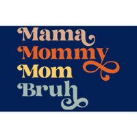 Mama Mommy Mom Bruh Retro Bumper Sticker