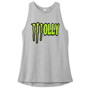 Molly Monster Ladies PosiCharge Tri-Blend Wicking Tank