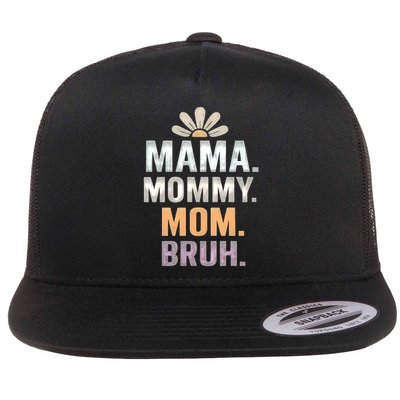 Mama Moments Flat Bill Trucker Hat