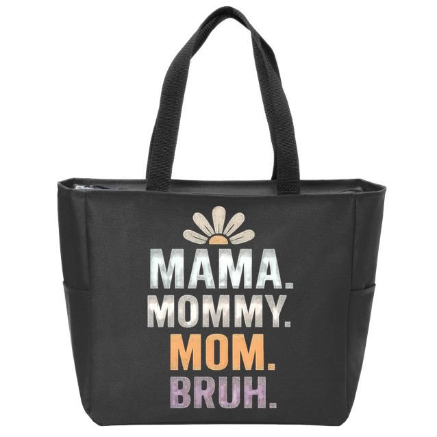 Mama Moments Zip Tote Bag
