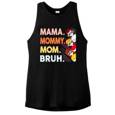 Mama Mommy Mom Bruh Happy Mothers Day Ladies PosiCharge Tri-Blend Wicking Tank