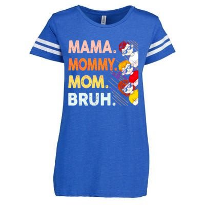 Mama Mommy Mom Bruh Happy Mothers Day Enza Ladies Jersey Football T-Shirt