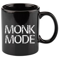 Monk Mode Meditation Yoga Novelty 11oz C Handle Ceramic Mug
