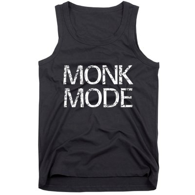 Monk Mode Meditation Yoga Novelty Tank Top