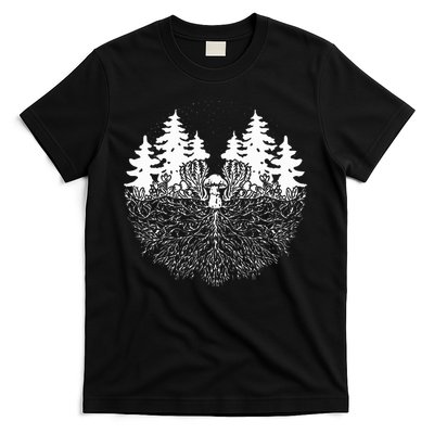 Mycelium Mushroom T-Shirt