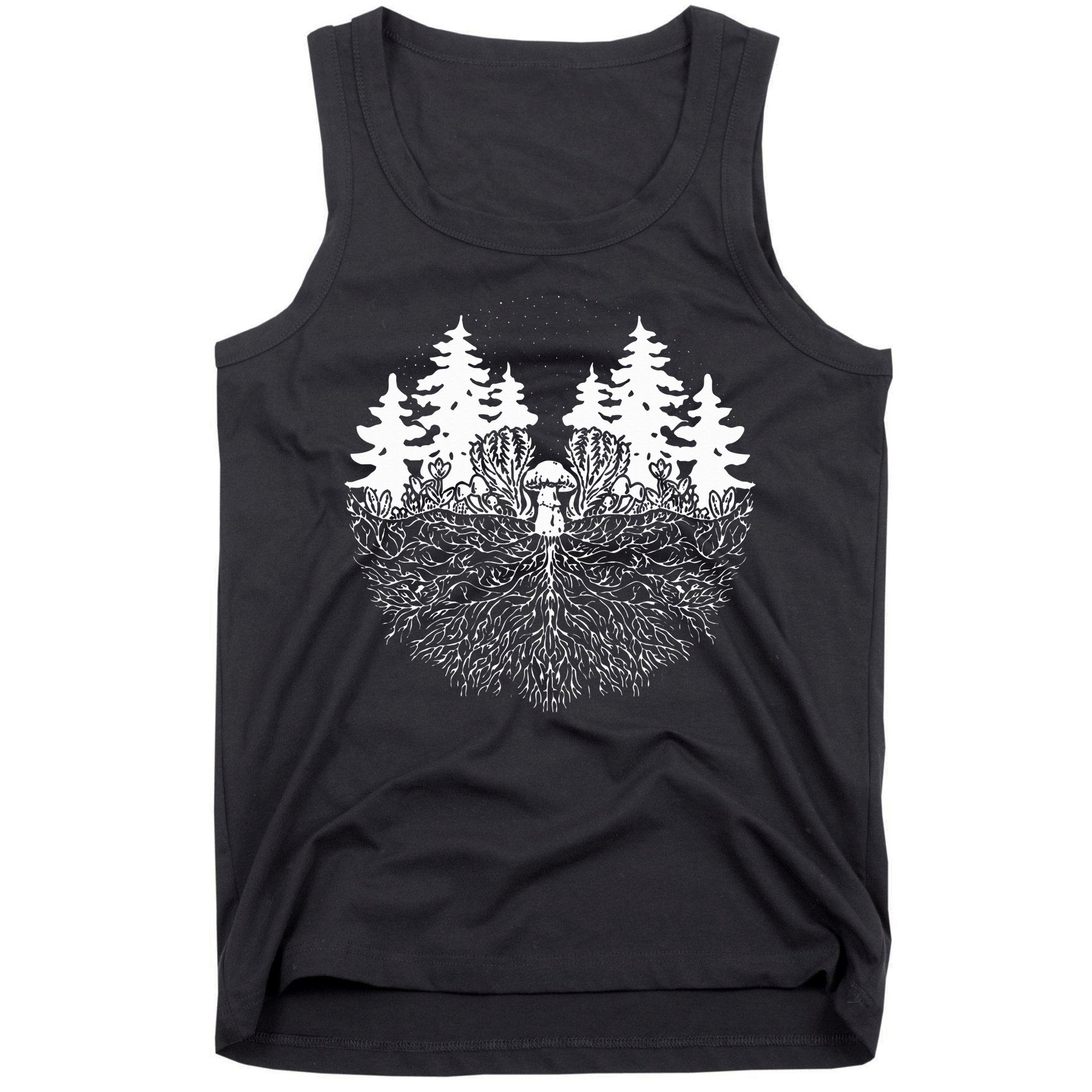 Mycelium Mushroom Tank Top