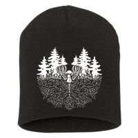 Mycelium Mushroom Short Acrylic Beanie