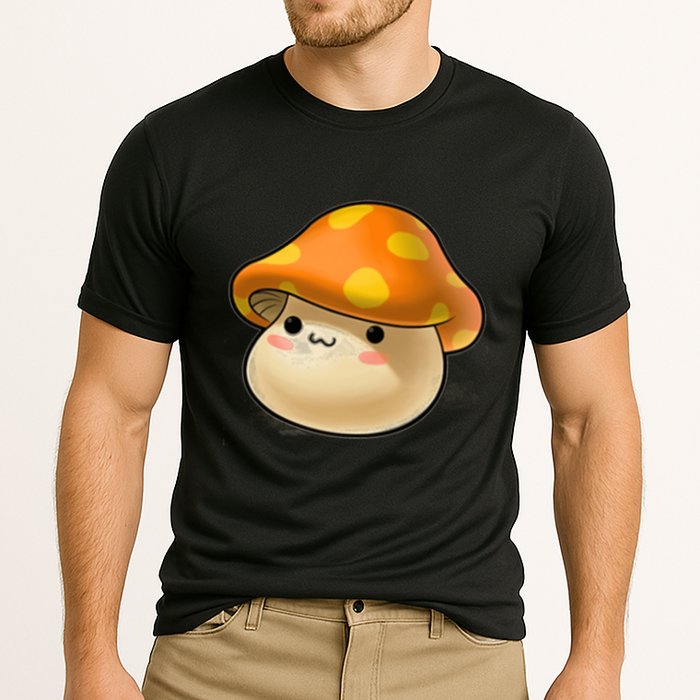 Maplestory Mushroom Cooling Performance Crew T-Shirt