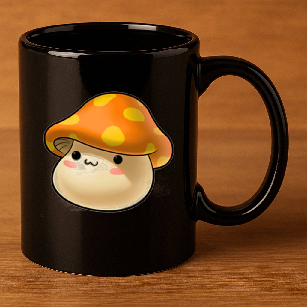 Maplestory Mushroom 11oz C Handle Ceramic Mug