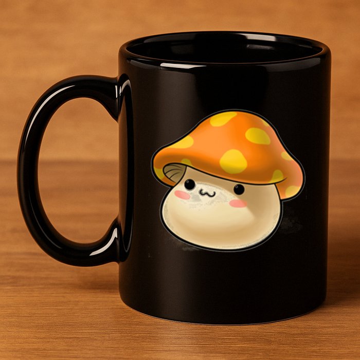 Maplestory Mushroom 11oz C Handle Ceramic Mug