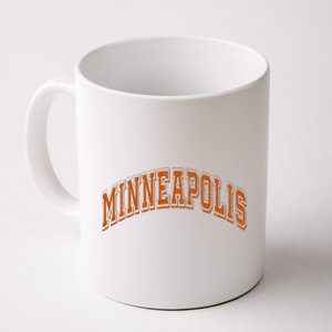 Minneapolis Minnesota Mn Varsity Style Throwback Souvenir Coffee Mug