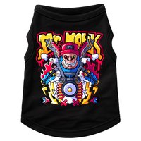 Mr. Monkey Monk Cool Character Riding Motorcycle Doggie Tank