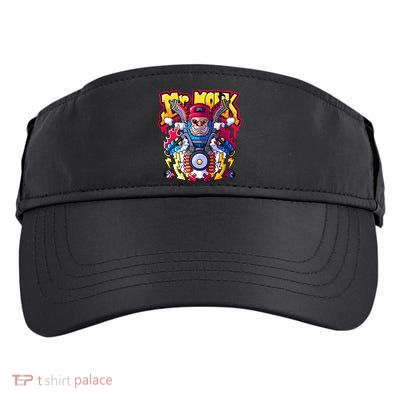 Mr. Monkey Monk Cool Character Riding Motorcycle Adult Drive Performance Visor