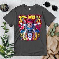 Mr. Monkey Monk Cool Character Riding Motorcycle Premium T-Shirt