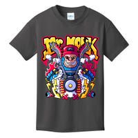 Mr. Monkey Monk Cool Character Riding Motorcycle Kids T-Shirt