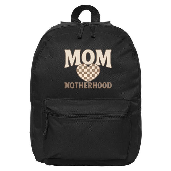 Mom Motherhood 16 in Basic Backpack