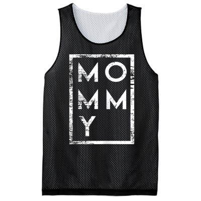 Mommy Minimalism Mesh Reversible Basketball Jersey Tank