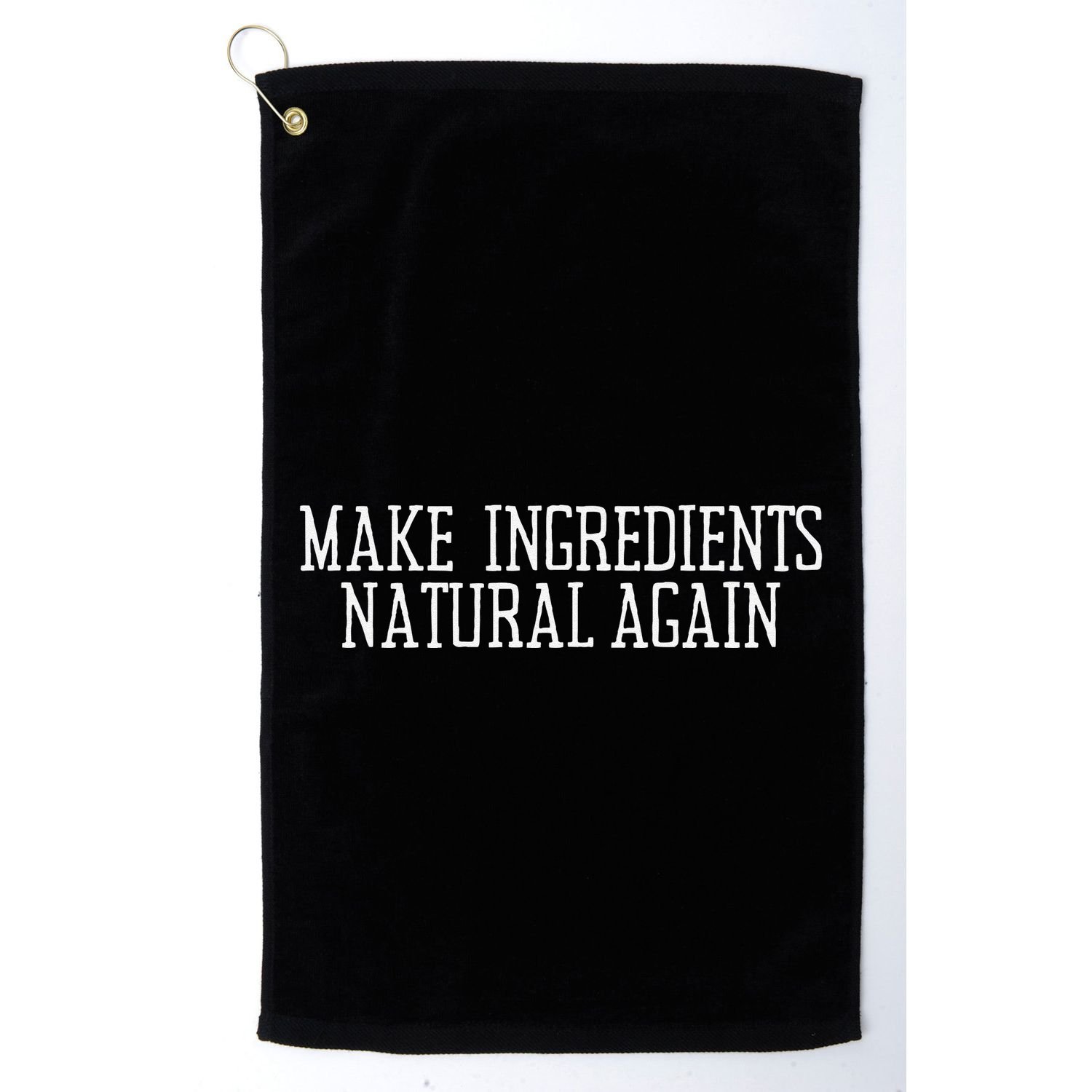 Maha Maga Make Ingredients Natural Again Rfk Jr Trump Green Golf Towel