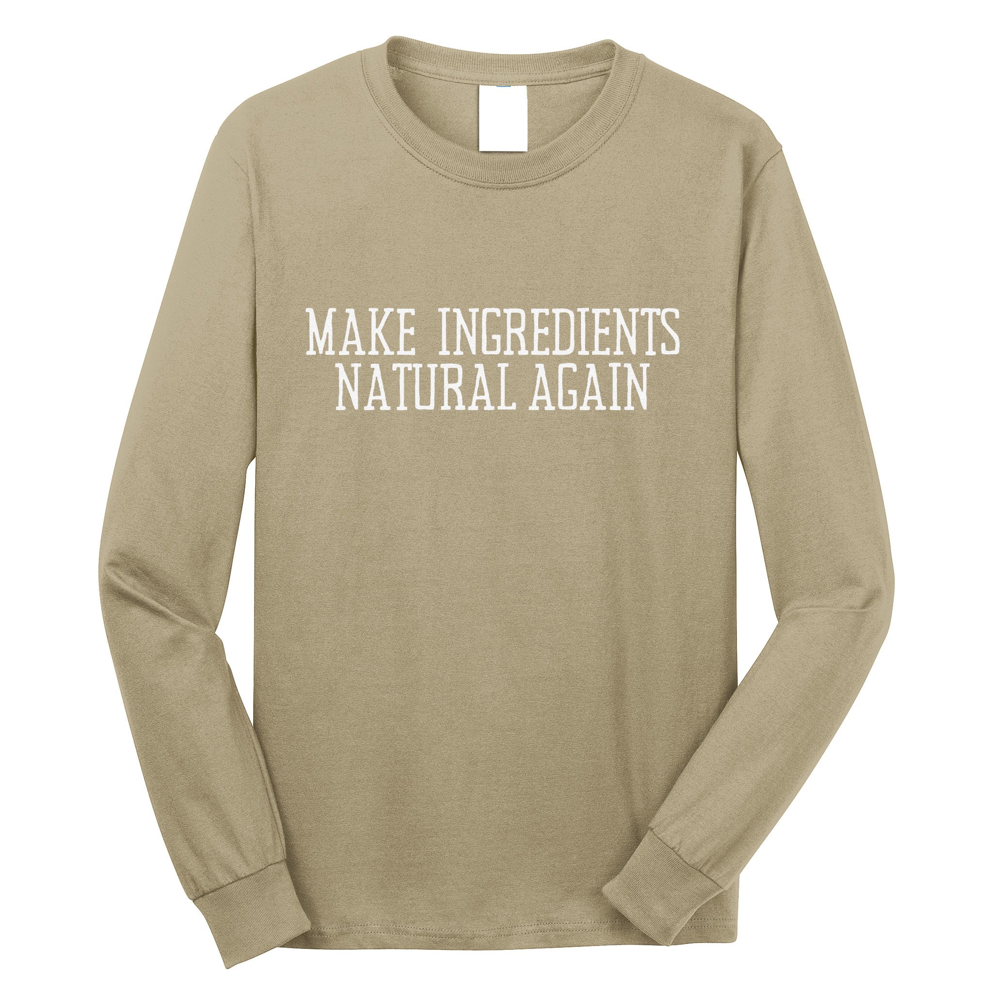 Maha Maga Make Ingredients Natural Again Rfk Jr Trump Green Long Sleeve Shirt
