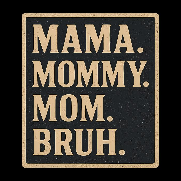 Mama Mommy Mom Bruh Zip Tote Bag