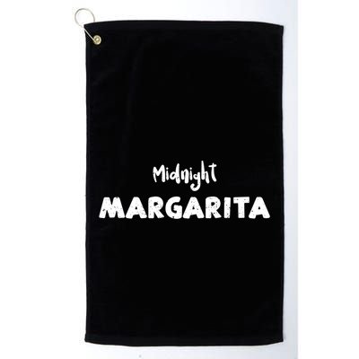Margarita: Midnight Margarita Ing Sayings Gift Golf Towel