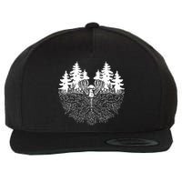 Mycelium Mushroom Wool Snapback Cap