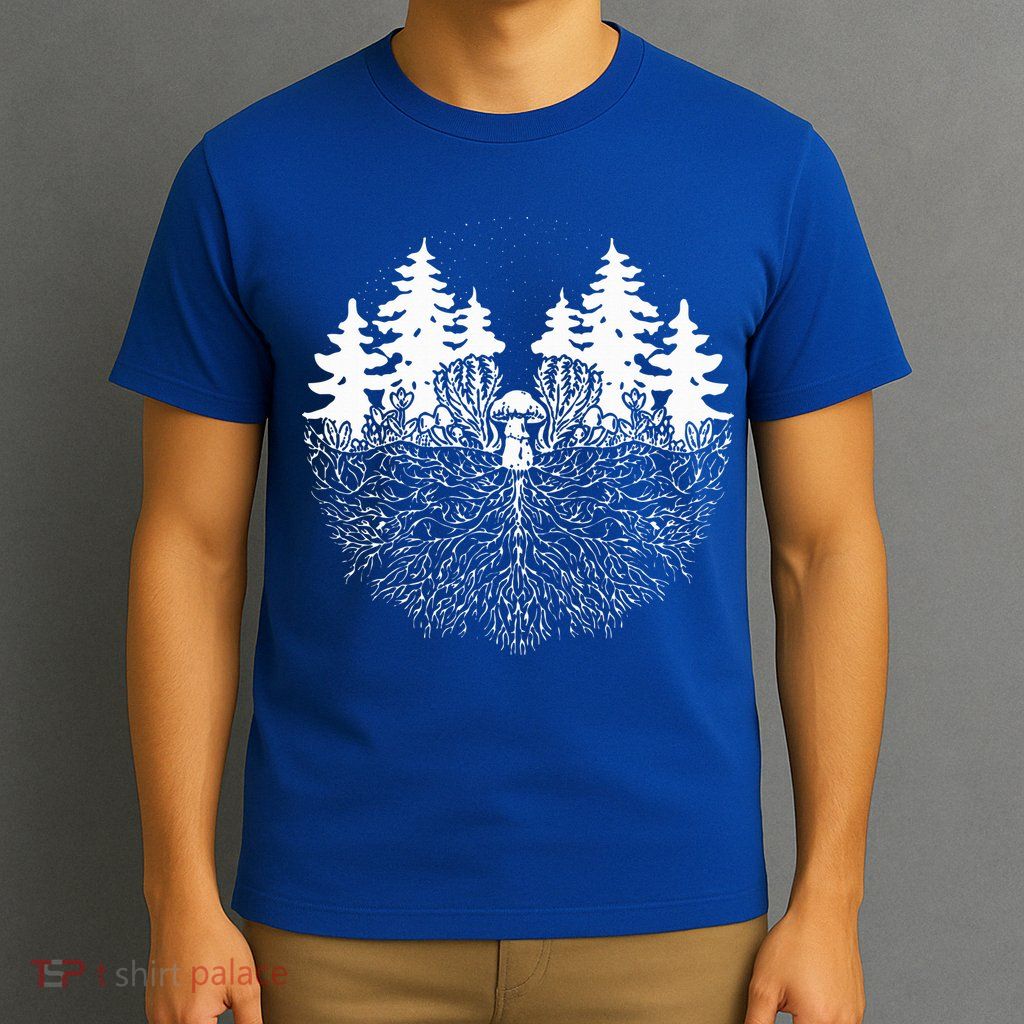 Mycelium Mushroom T-Shirt