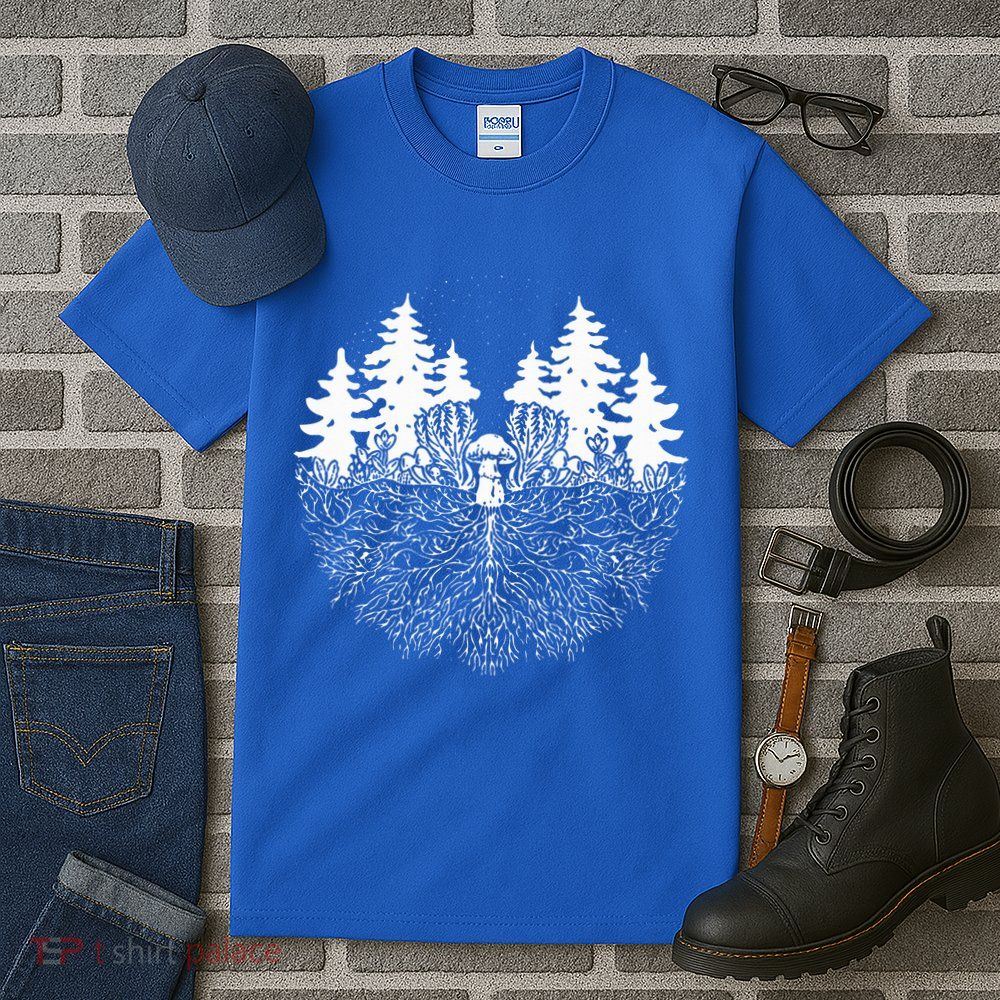 Mycelium Mushroom Tall T-Shirt