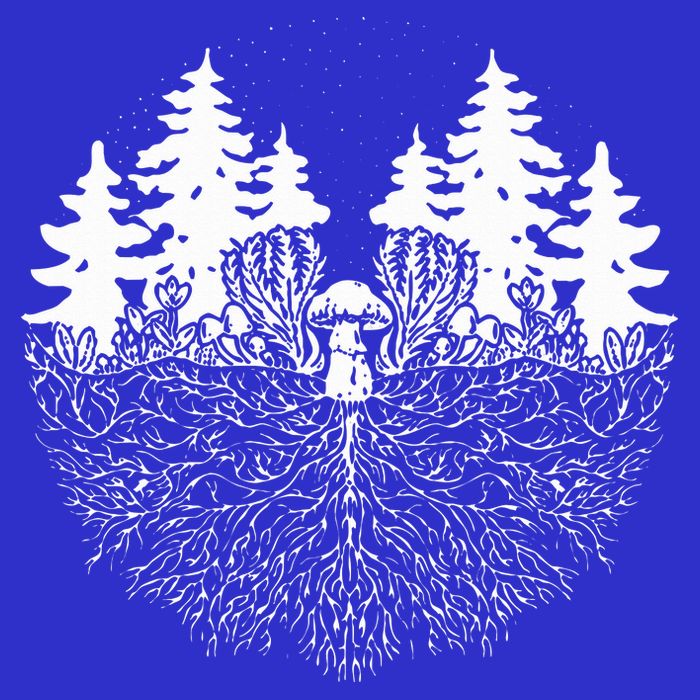 Mycelium Mushroom Sustainable Beanie