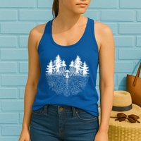 Mycelium Mushroom Womens Tank Top