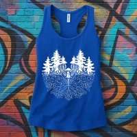 Mycelium Mushroom Womens Tank Top