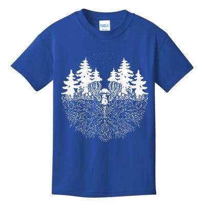 Mycelium Mushroom Kids T-Shirt