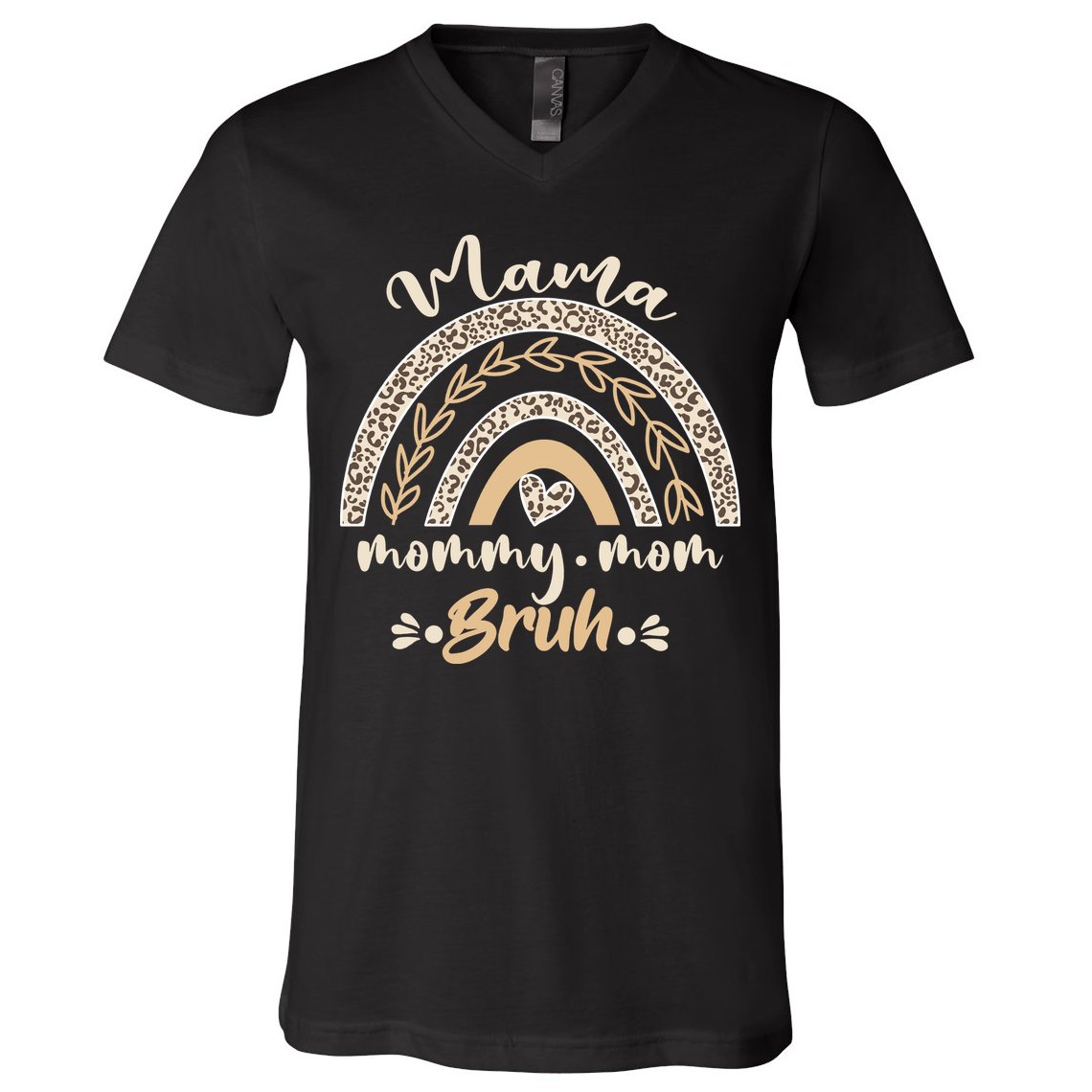 Mama Mommy Mom Bruh Shirt, Sarcastic Mom Mama Shirt, Sarcastic Mom Shirt, Funny V-Neck T-Shirt